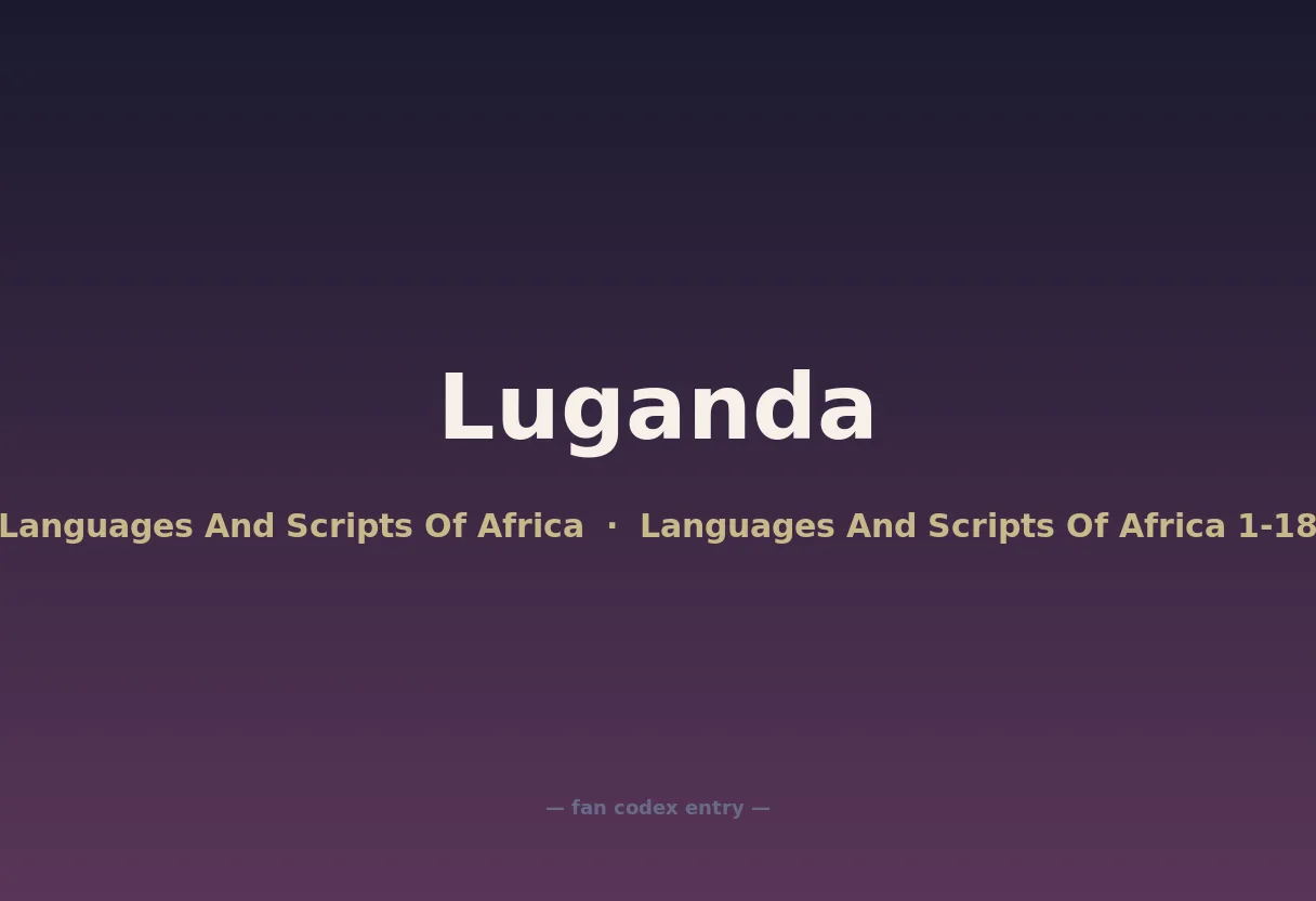 Luganda